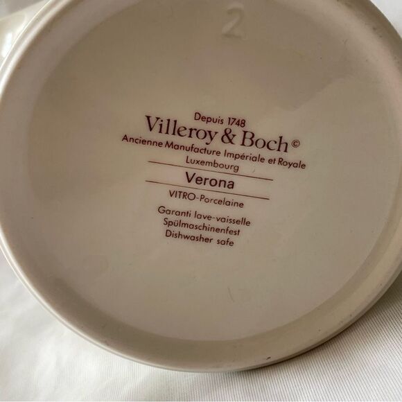 Villeroy & Boch Verona iris porcelain pitcher - Picture 4 of 11